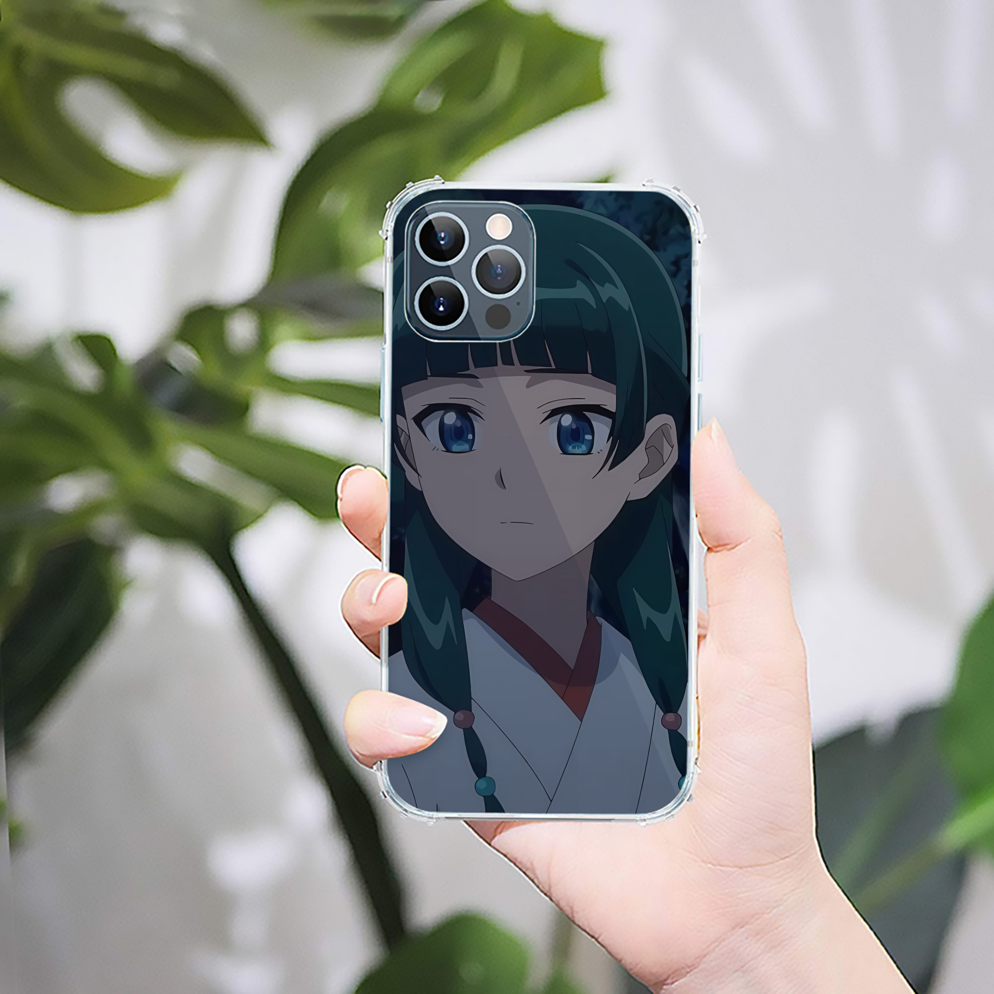 （画像用） 薬屋のひとりごと The Apothecary Diaries 【iPhone 12シリーズ対応】透明スマホケース（クリアソフトケース）